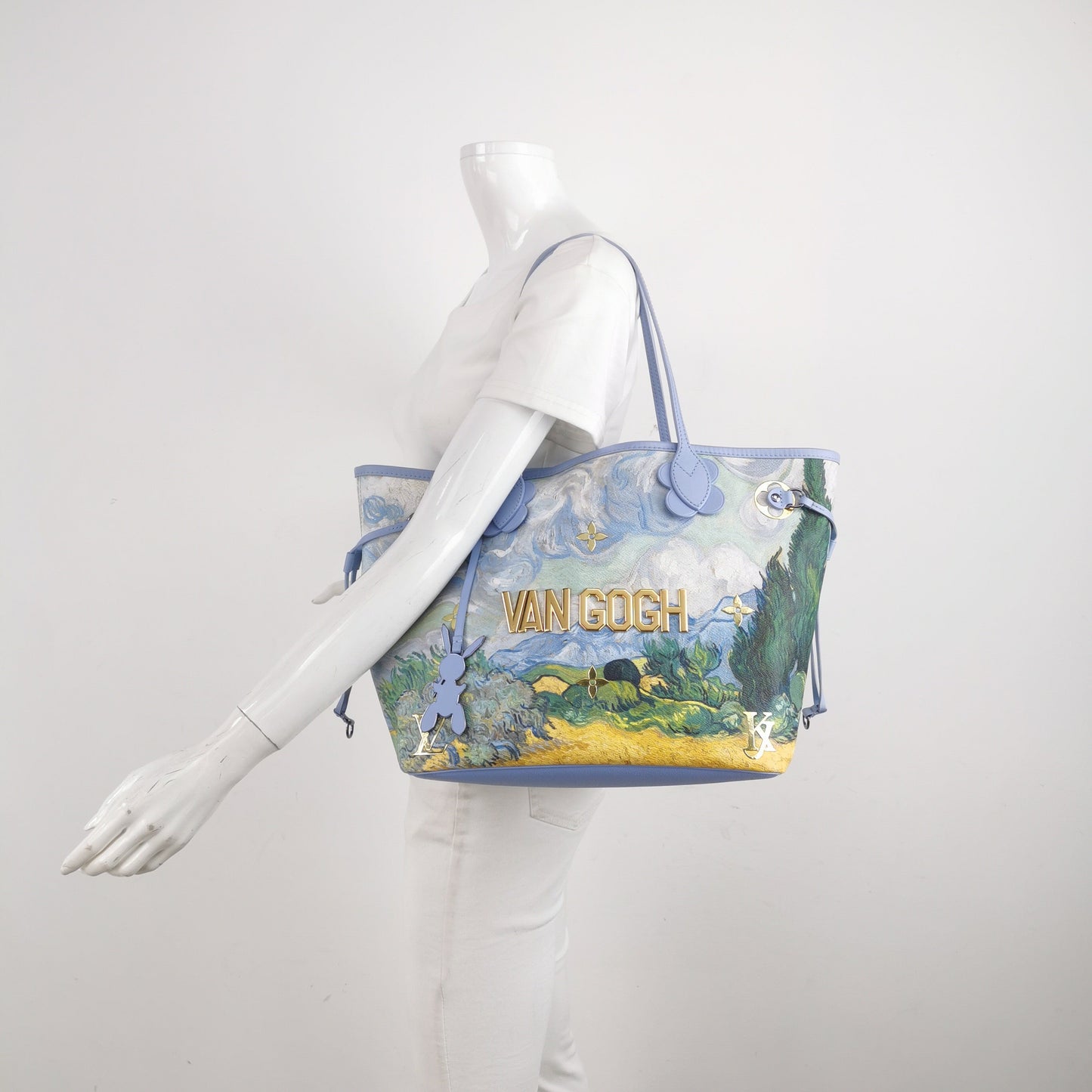 Louis Vuitton x Jeff Koons Masters Van Gogh MM Tote Bag Medium 1
