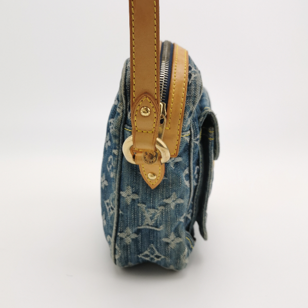 Louis Vuitton Denim Camera Monogram Blue Crossbody Bag