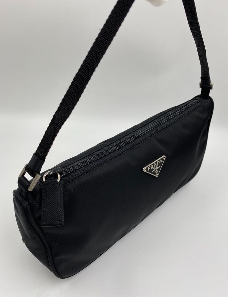 Prada Prada Black Nylon Mini Bag Shoulder Bag