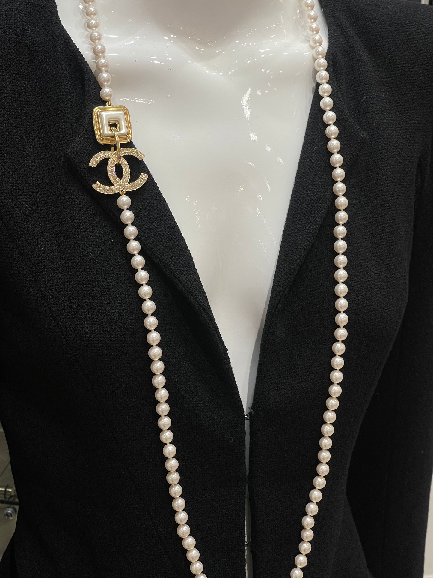 Chanel Sautoir Perles CC Jewelry