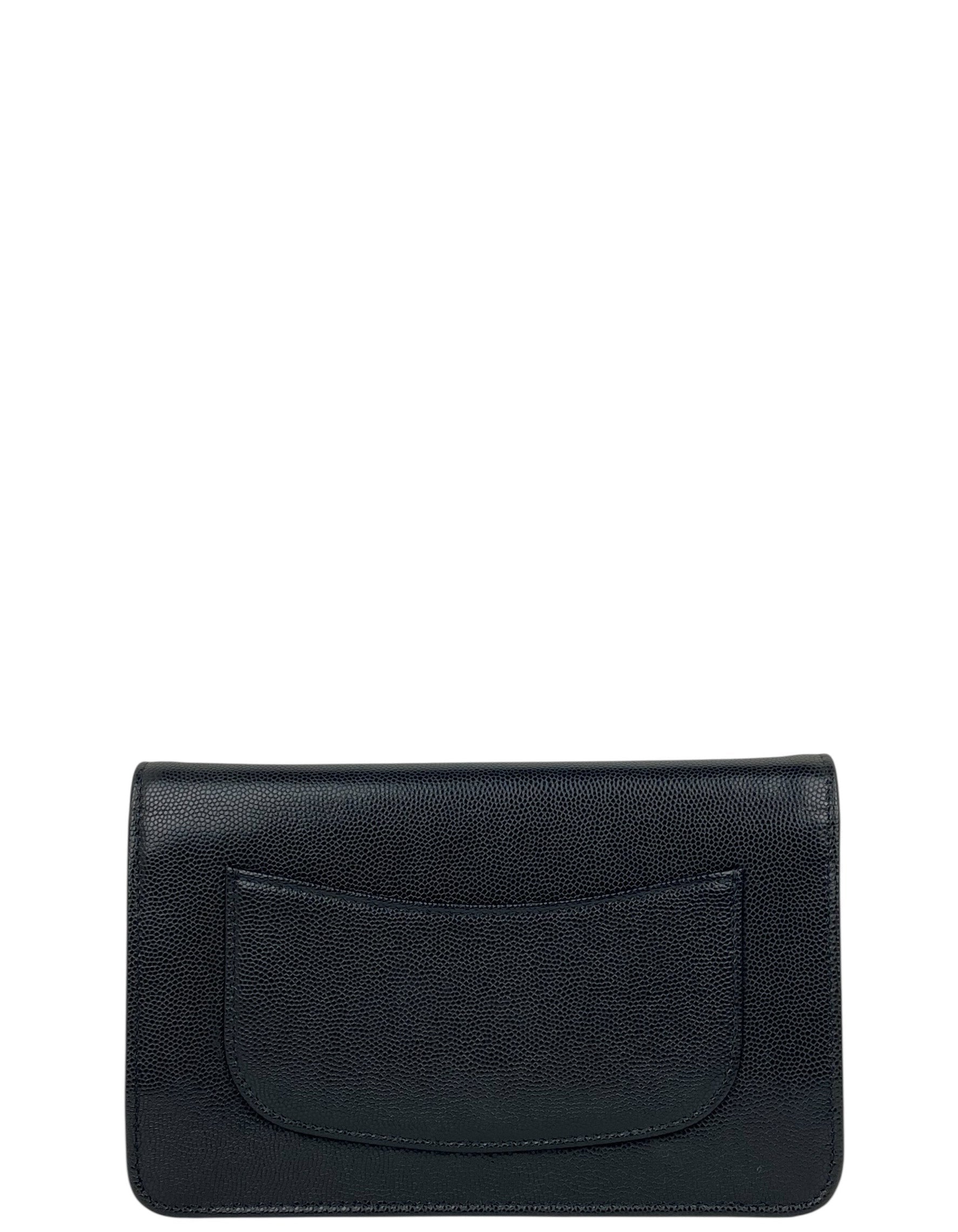 Chanel Black Timeless Cc Woc Bag
