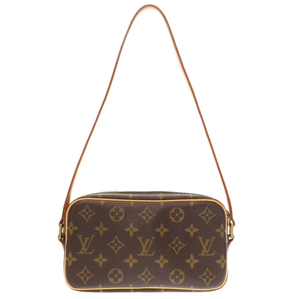 Louis Vuitton M51183 Pochette cite Monogram Canvas Brown Shoulder Bag