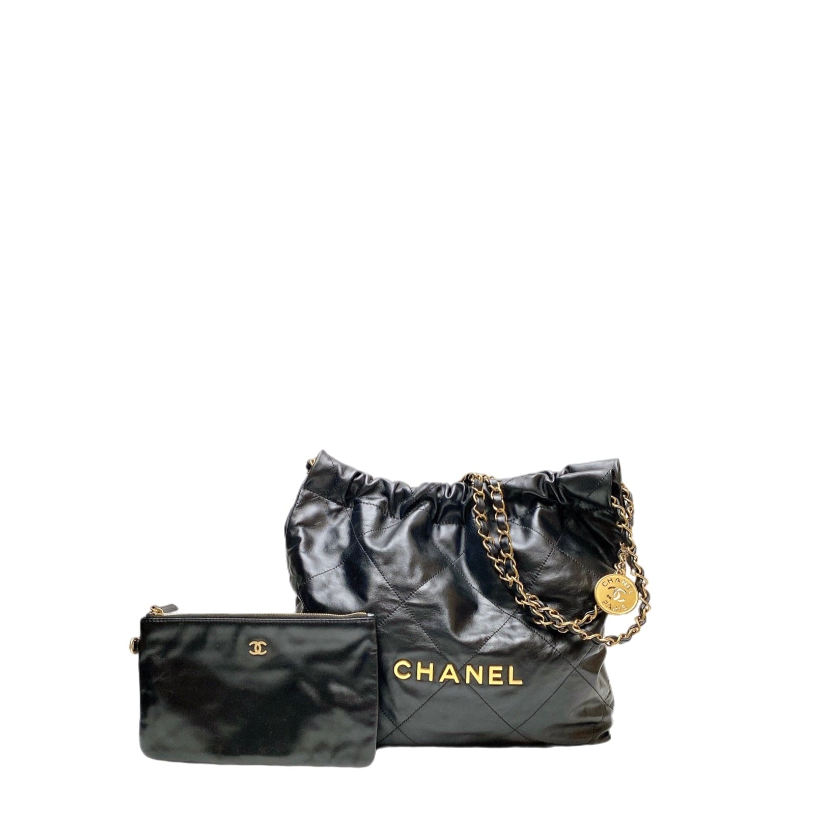 Chanel 22 Small in Black Handbag