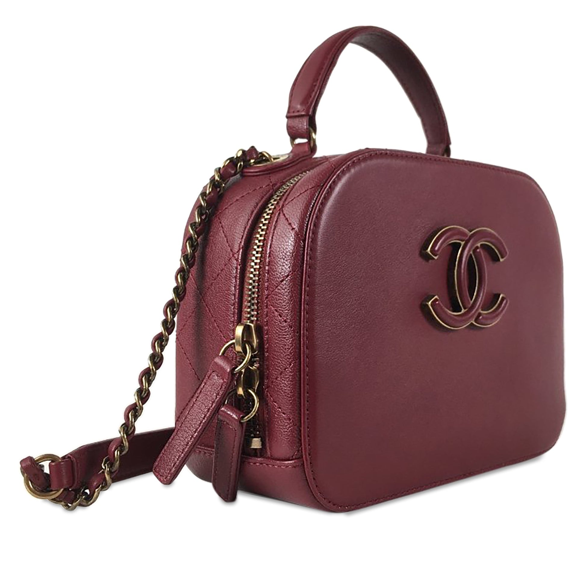 CHANEL Coco Curve Vanity Case Satchel