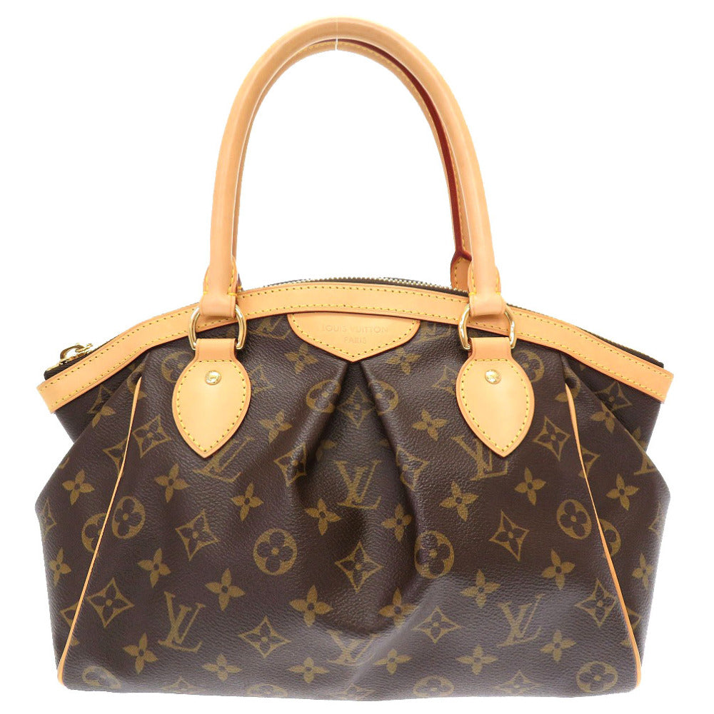 Louis Vuitton M40143 Tivoli PM Monogram Canvas Brown Handbag 4I0058Pa5
