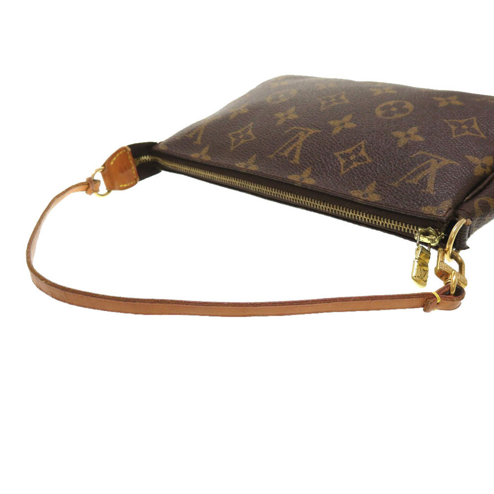 Louis Vuitton Pouch M51980 Pochette Accessory Pouch Monogram Canvas Brown Clutch Bag