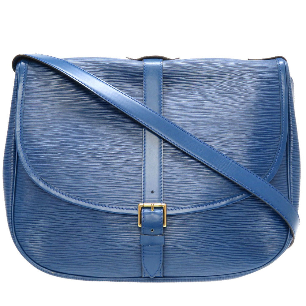 Louis Vuitton Model number unknown Epi Saumur Leather Blue Shoulder Bag