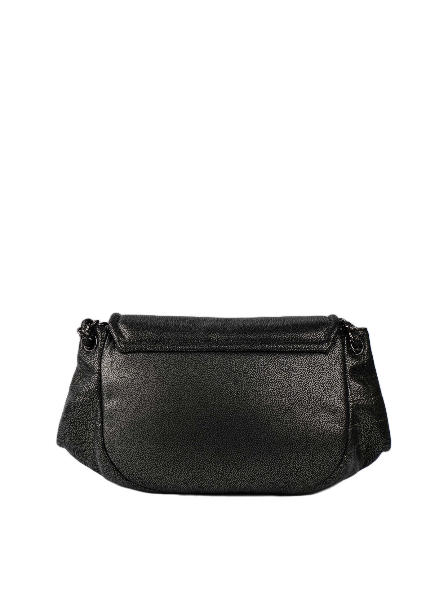 Chanel Mechanic Grey Half Moon Bag.