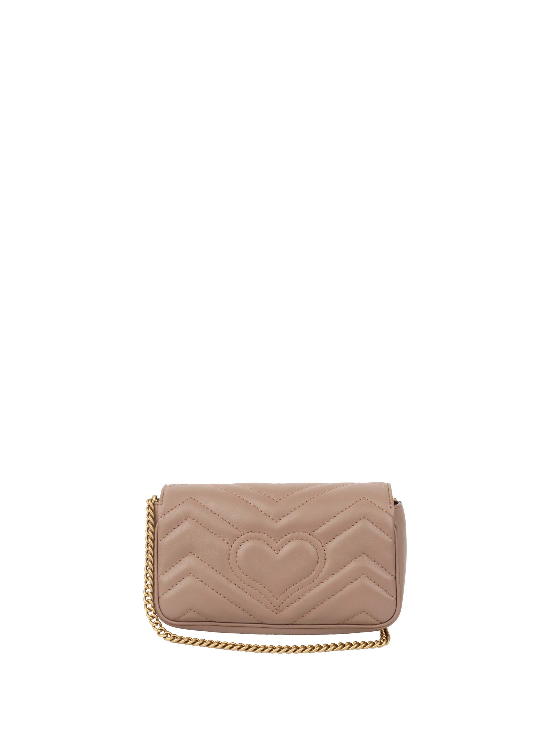 Gucci Dusty Pink Super Mini Marmont Matelasse.