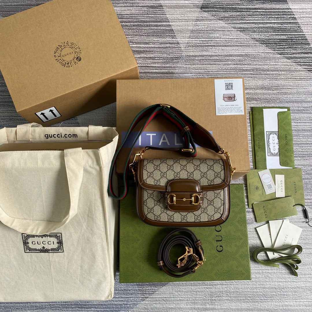 gg Horsebit gg , ’s Beige Mini Bag 8In21Cm Beaunoirrbeaunoirr