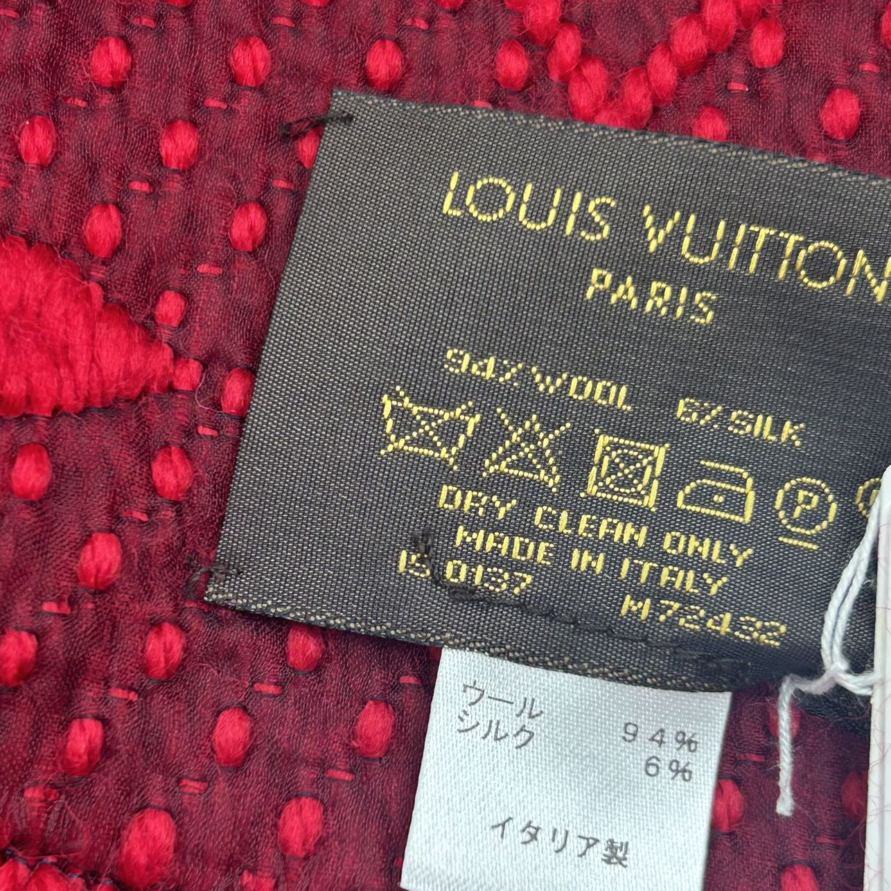 Louis Vuitton Monogram Echarpe Logomania Scarf