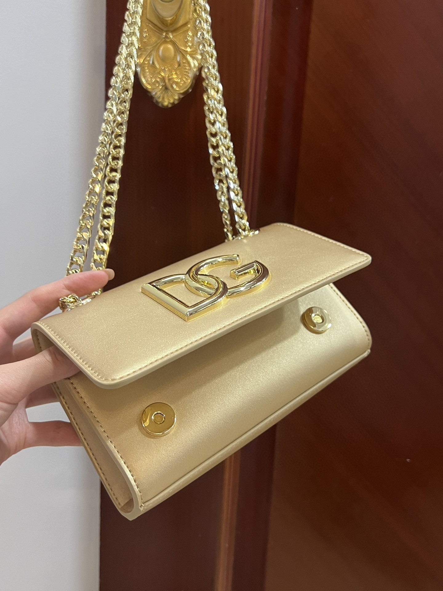 Polished Phone Gold Travel Bag