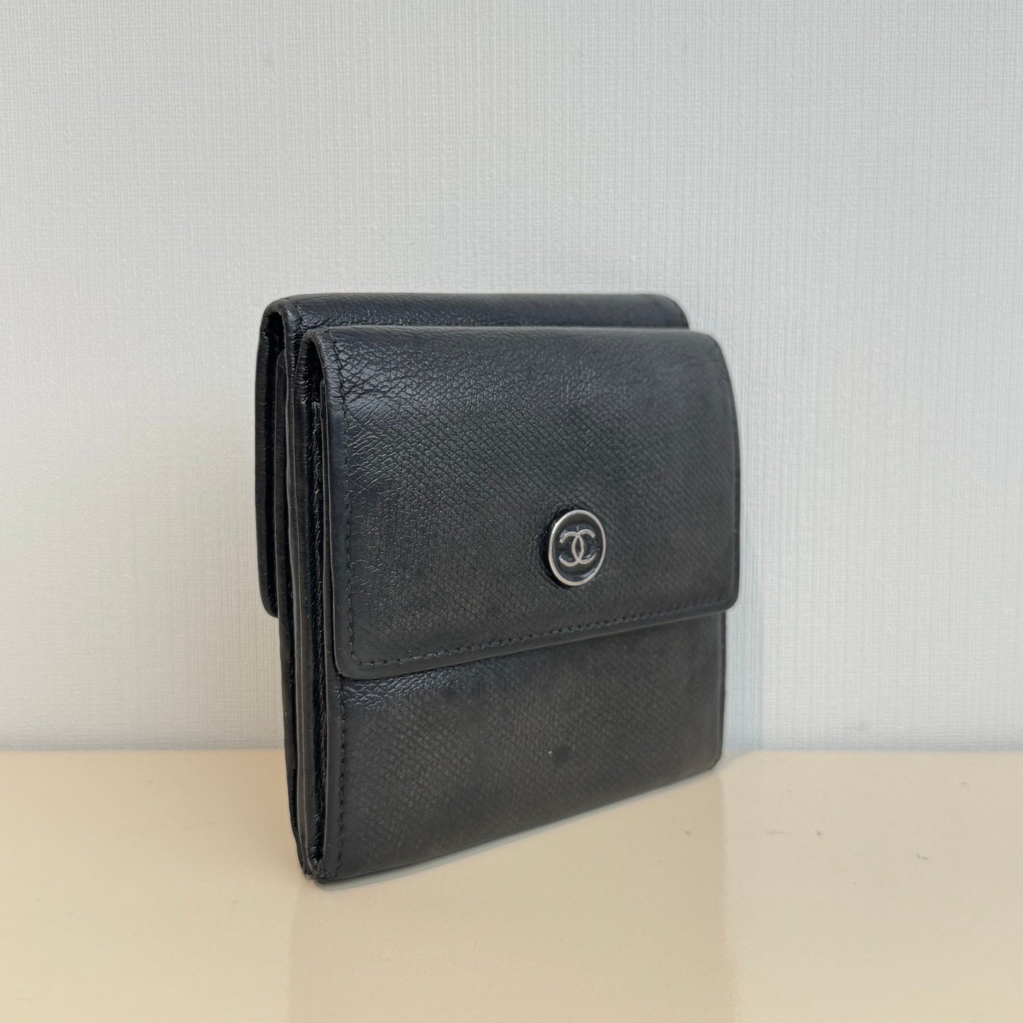 Ask for Bp??Timeless/classique leather wallet Chanel Black in Leather