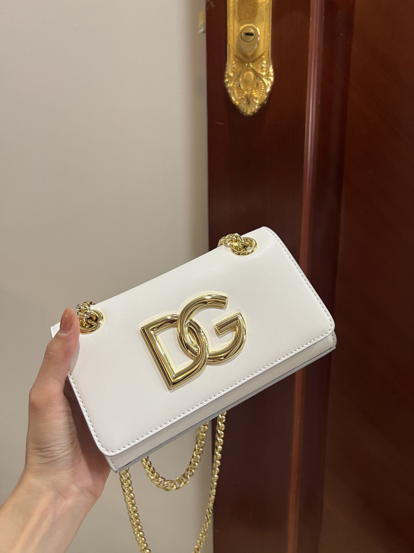 Polished Phone White Travel Bag