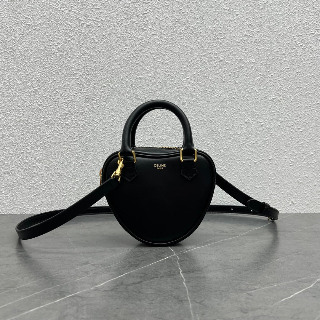 Top Quality Metop Qualityum Heart Bag For Black Travel Bag