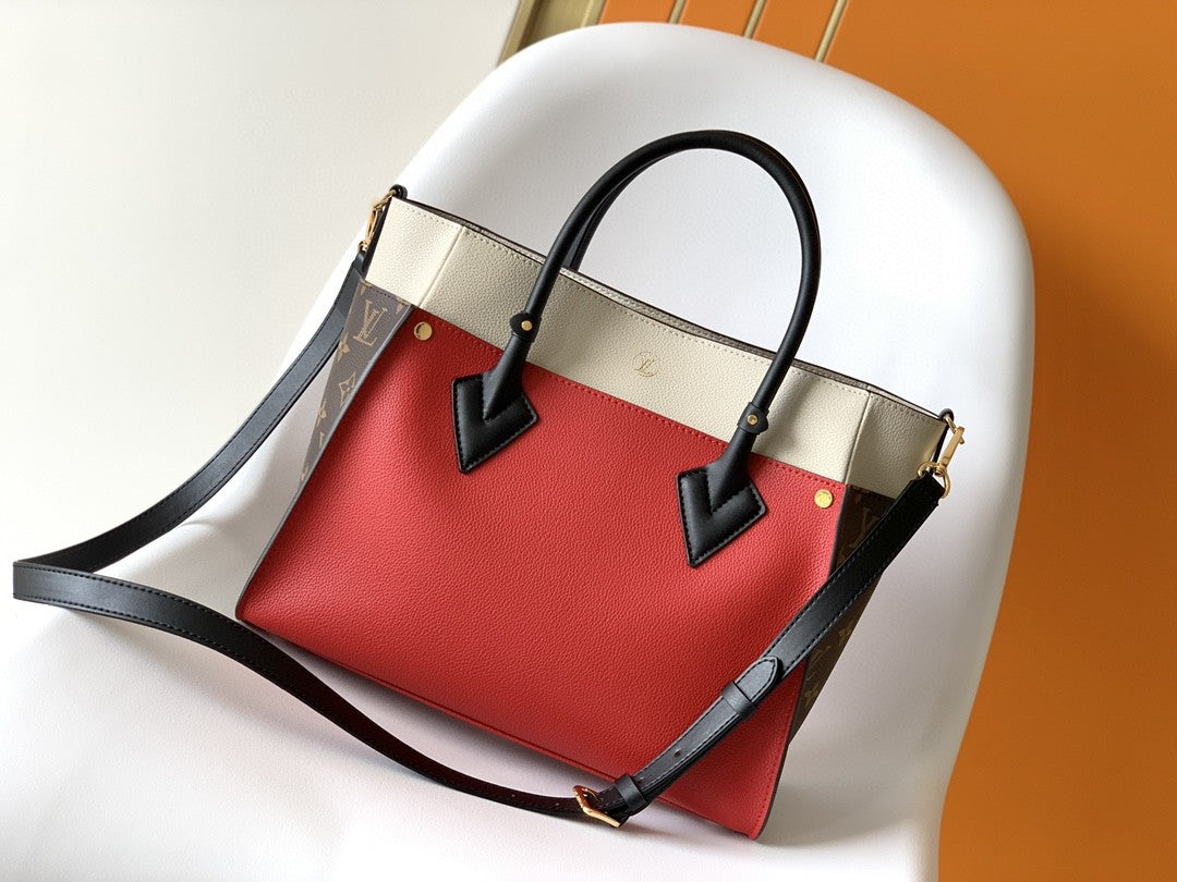 Top Quality On My Side Mm Tote Canvas Monogram Shoulder Bag M53824 8643