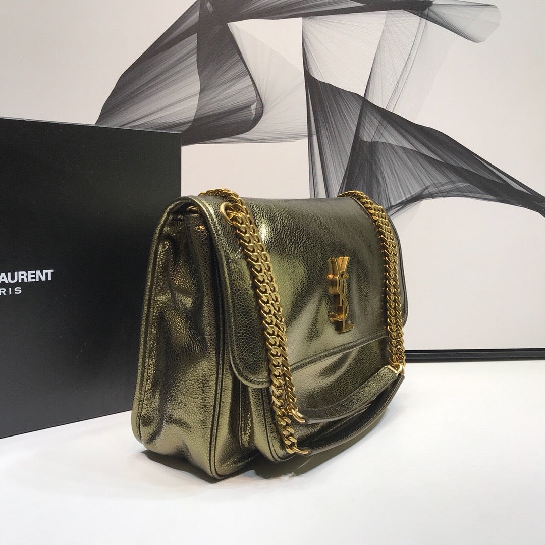 YSL Saint Laurent Niki Shoulder Bag Monogram Chain 11In28Cm Ysl 5763