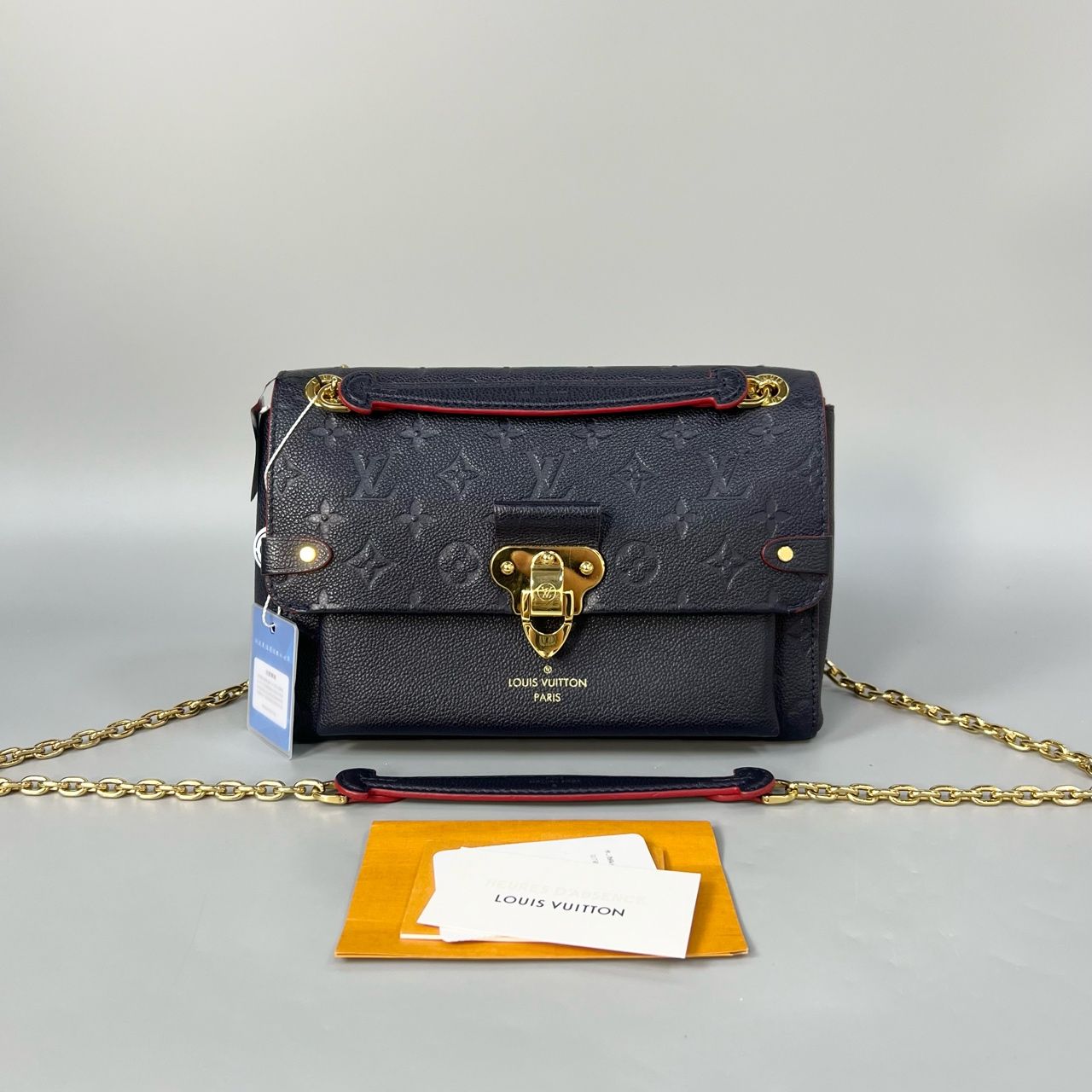 Louis Vuitton (LV) Vavin bag blue 25cm*18cm XJ11382