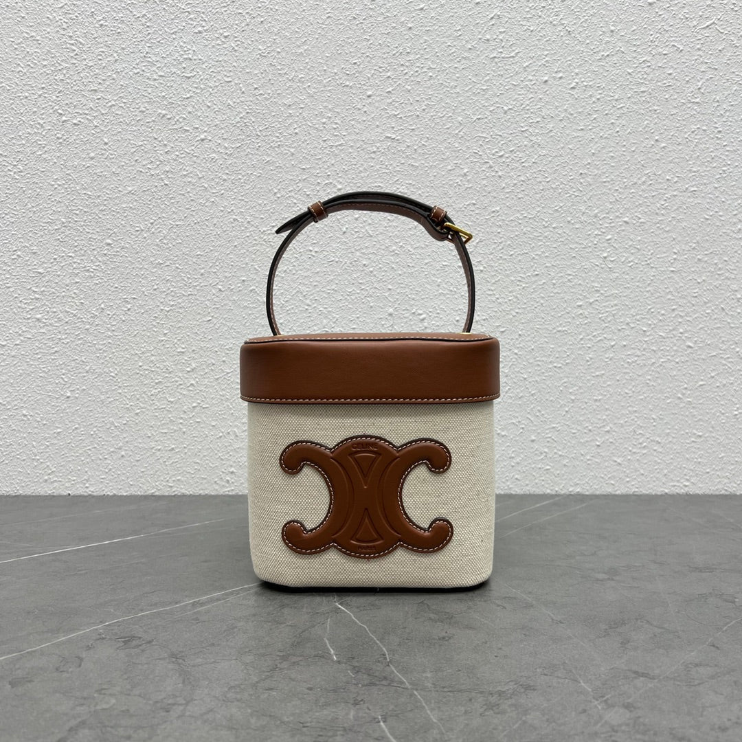 Top Quality Metop Qualityum Box Cuir Triomphe Tan Travel Bag