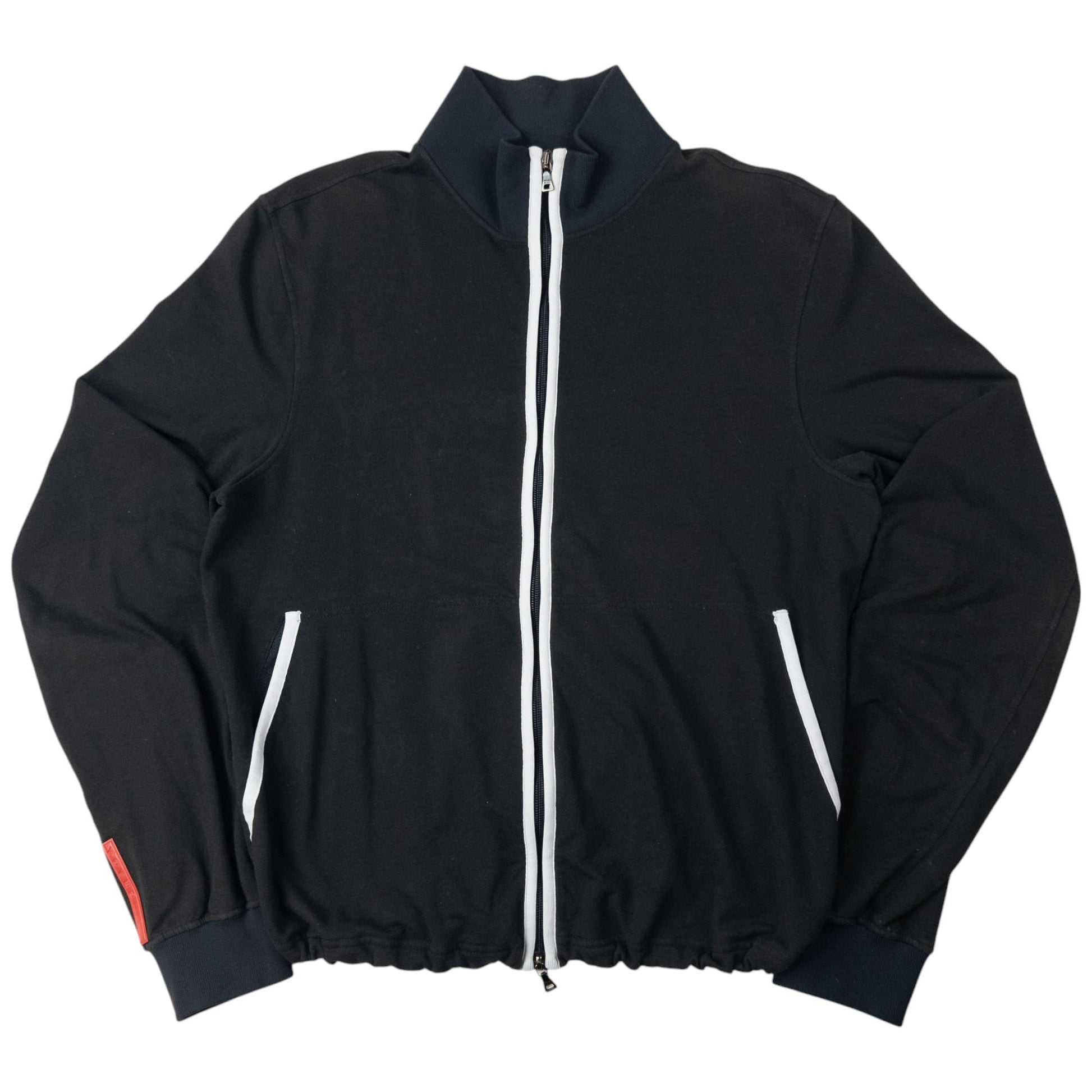 Prada Handbag Sport Up Jacket Black Zip Jacket Size S