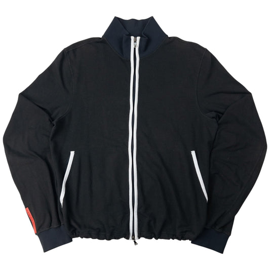 Prada Handbag Sport Up Jacket Black Zip Jacket Size S