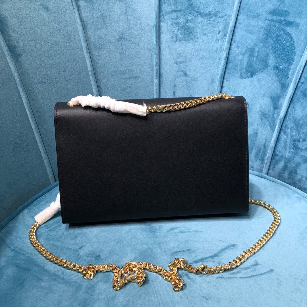 YSL Saint Laurent Kate Shoulder Bag Monogram Chain Ysl 354119Bow0J1000 7435