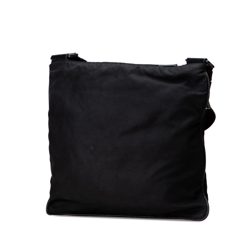 Prada Triangle Plate Shoulder Bag Nylon Logo Shoulder Bag 4