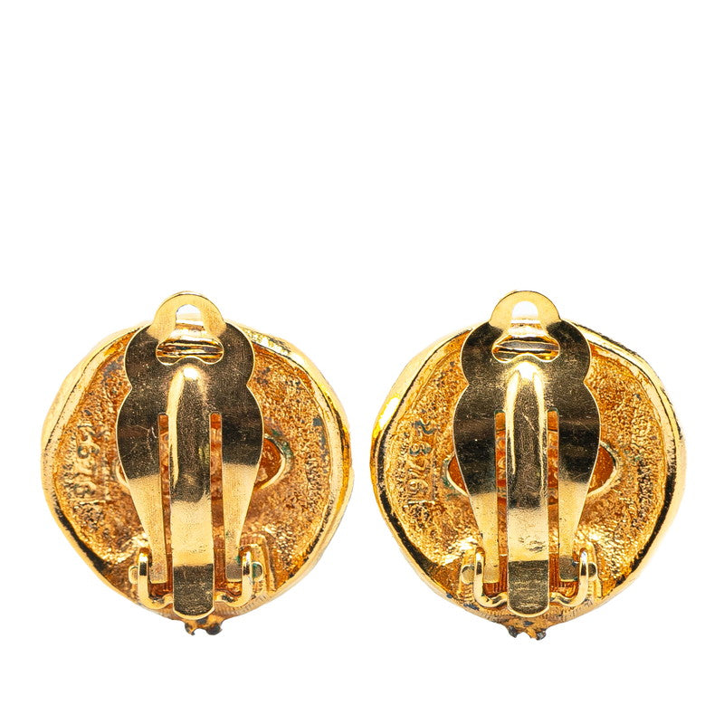 Chanel Horse Logo Earrings