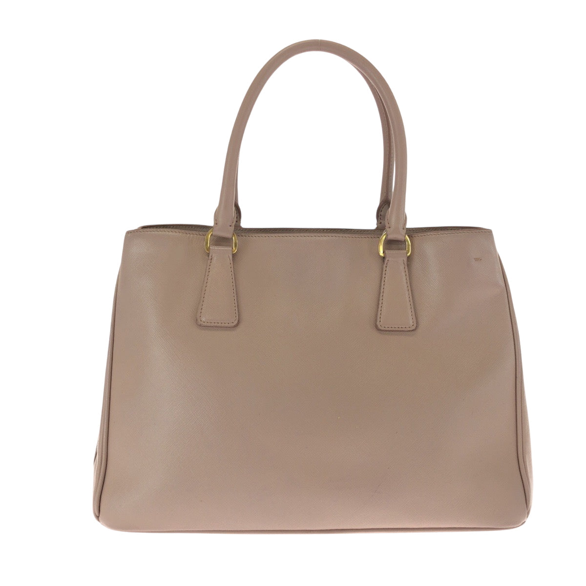 Tote Bag Metal Safiano Galilee Leather Pink