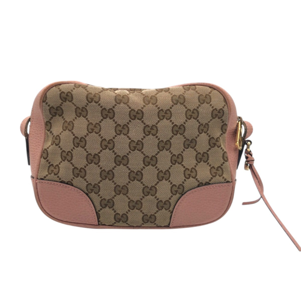 Gucci GG pattern Canvas Brown Beige Pink Shoulder Bag