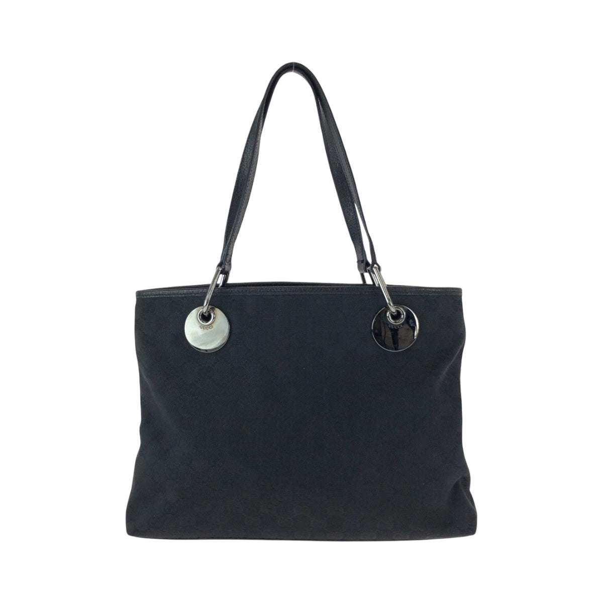 Gucci GG Canvas Black Tote Bag 2