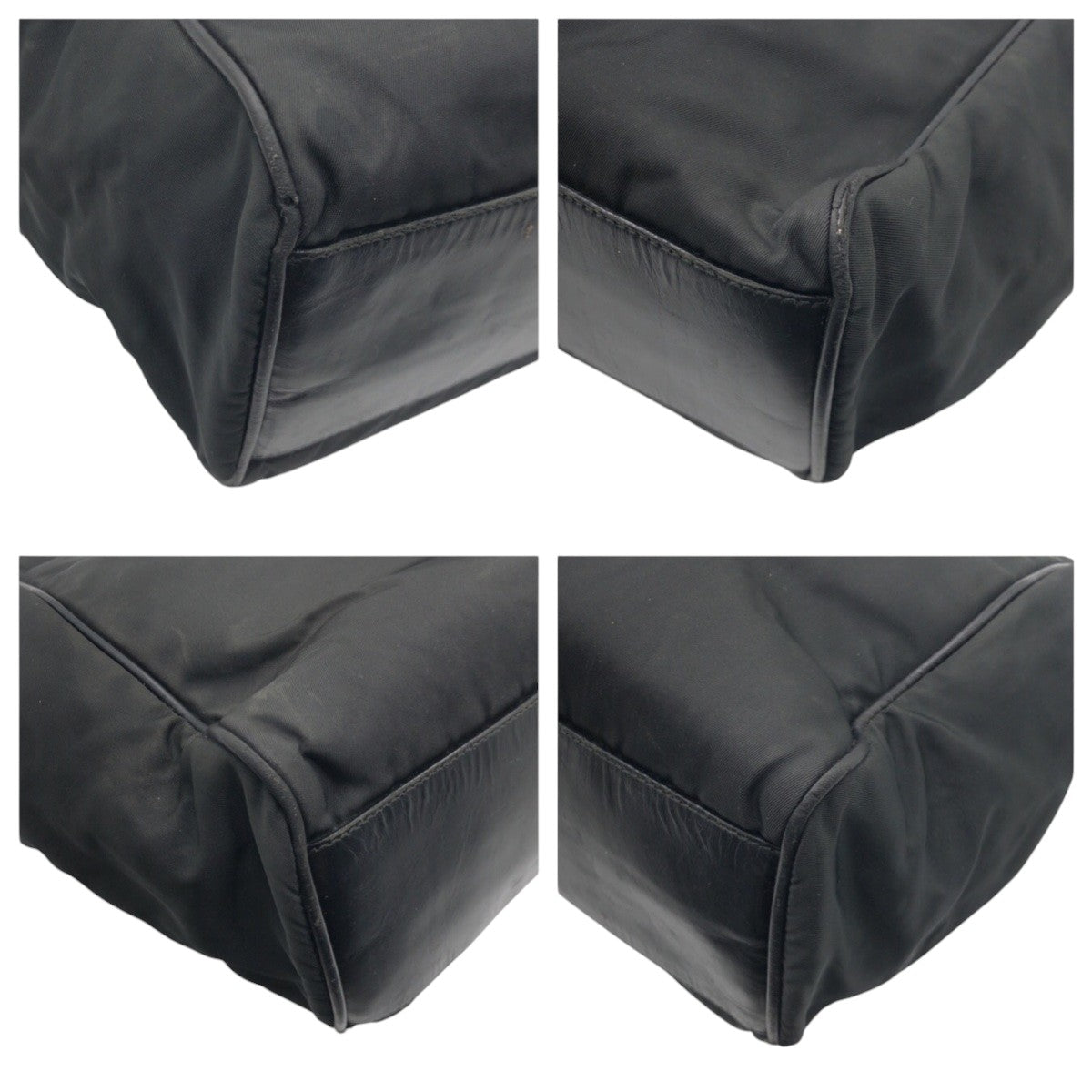 Tote Bag Tote Bag Handbag Test Triangular Nylon Black
