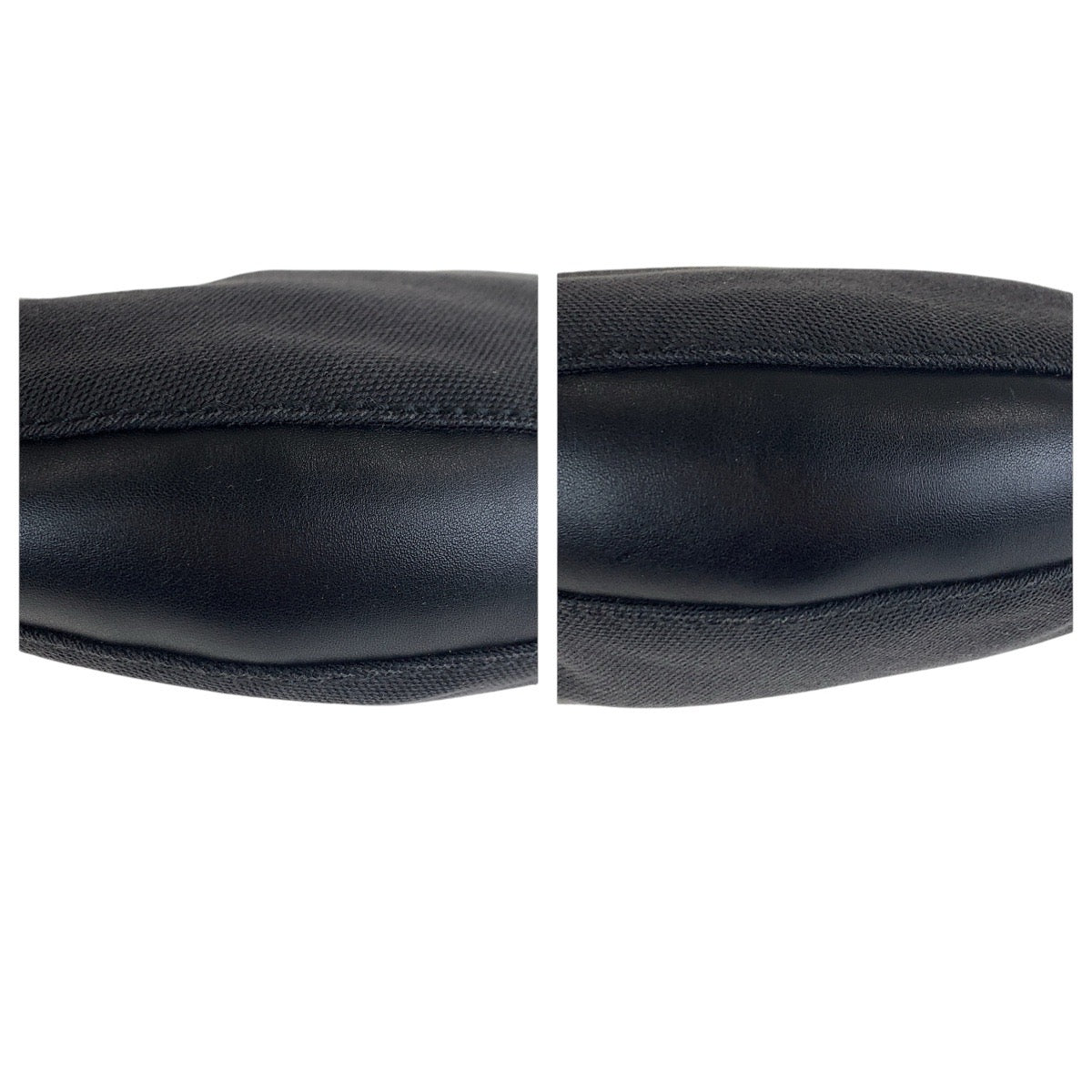 Gucci Canvas Black Silver Shoulder Bag
