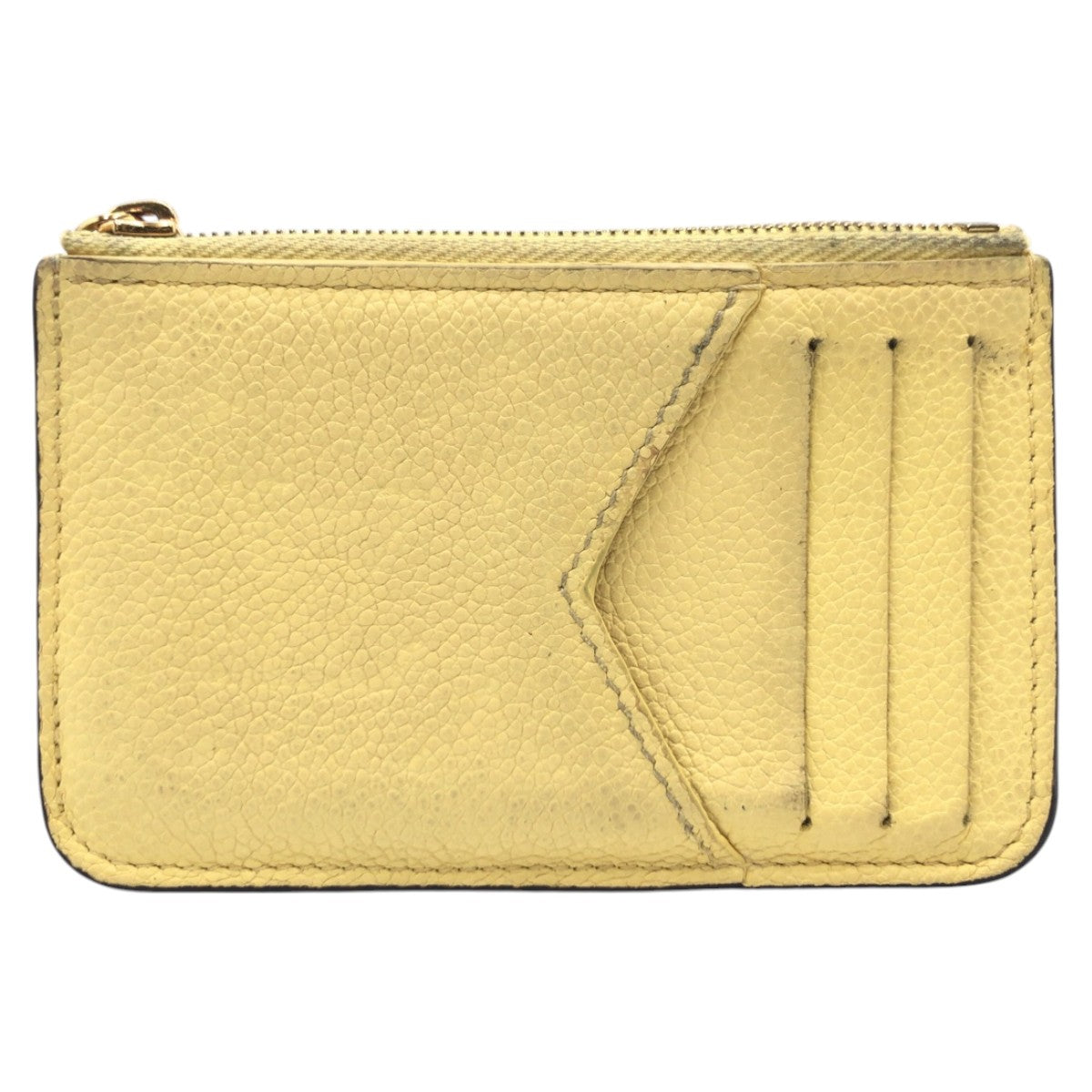 Louis Vuitton Coin M82044 yellow Porte Carte Monogram Leather Handbag