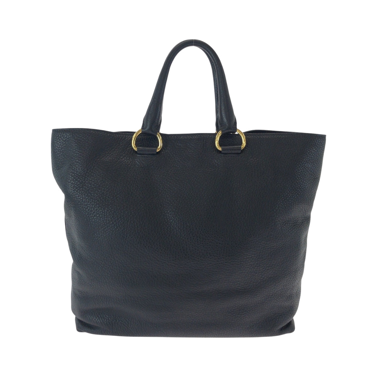 Shoulder Bag Metal Vitterodino Logo Leather Black