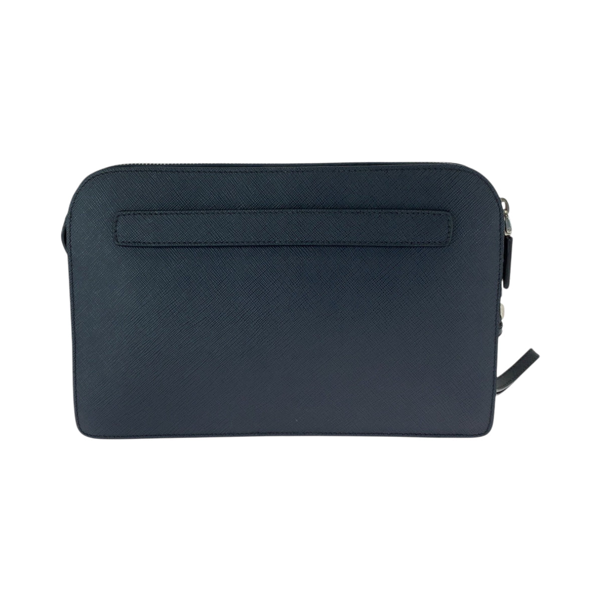 Clutch Bag Navy Silvermetal Clutch Bag Business Leather