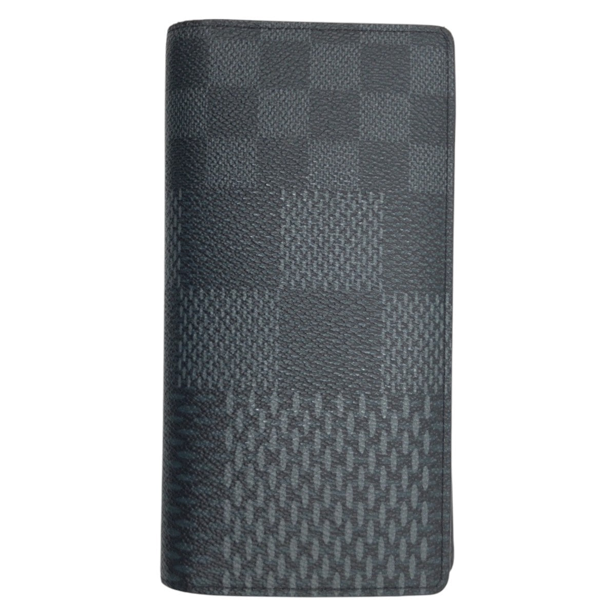 Louis Vuitton Long Purse N60436 PVC Long Black Wallet Case