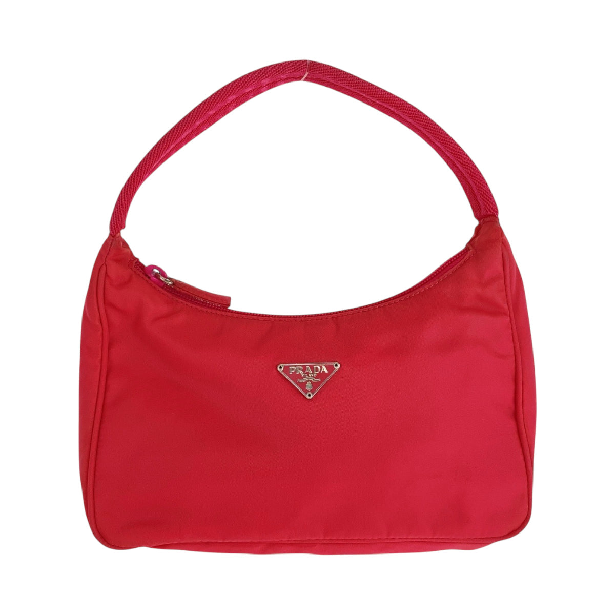 Test Triangle With Nylon Pink Travel Bag