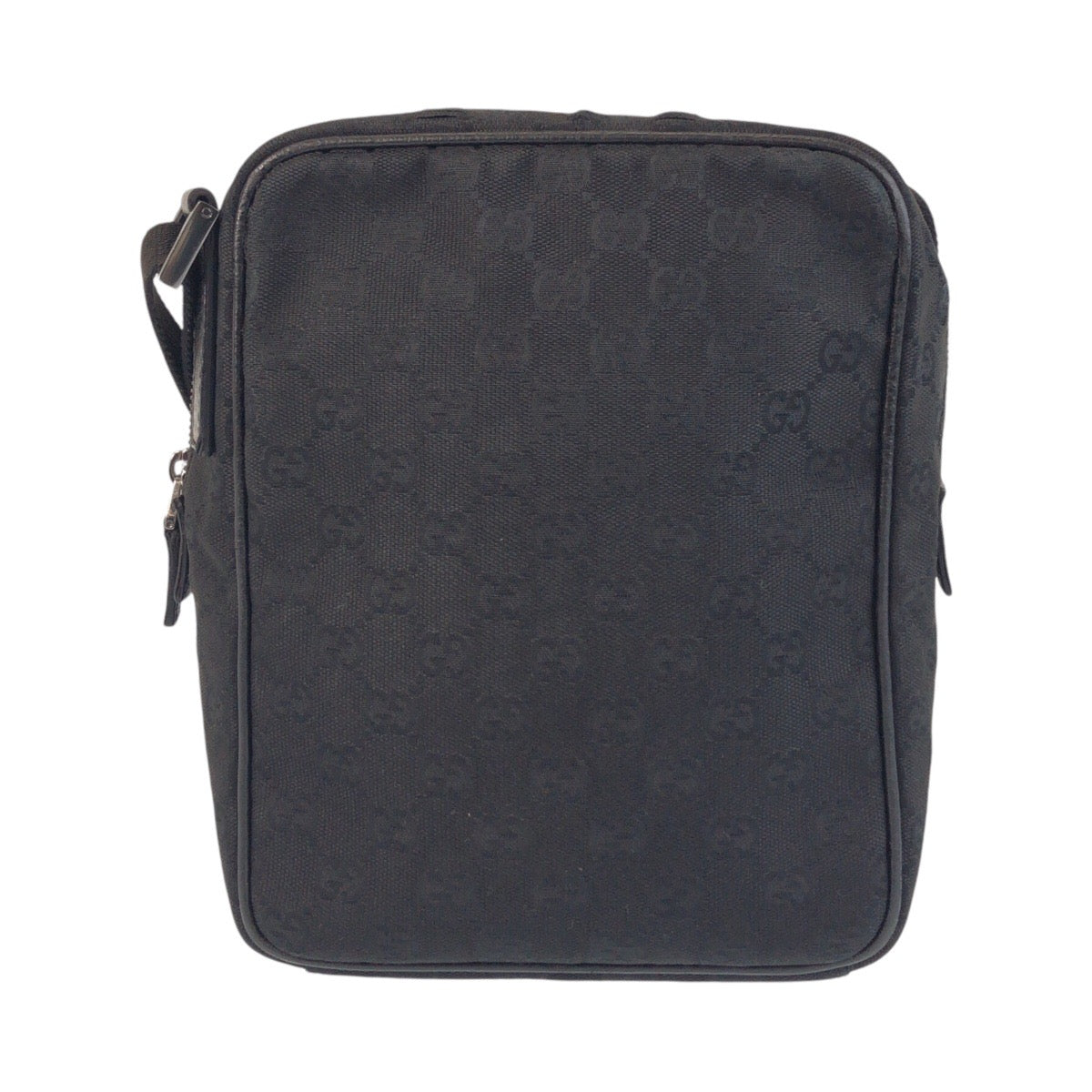 Gucci GG Pochette Unisex Canvas Black Shoulder Bag