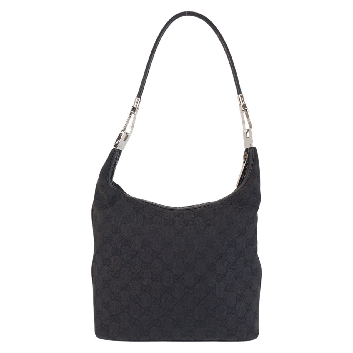 Gucci GG Canvas Black Shoulder Bag 9