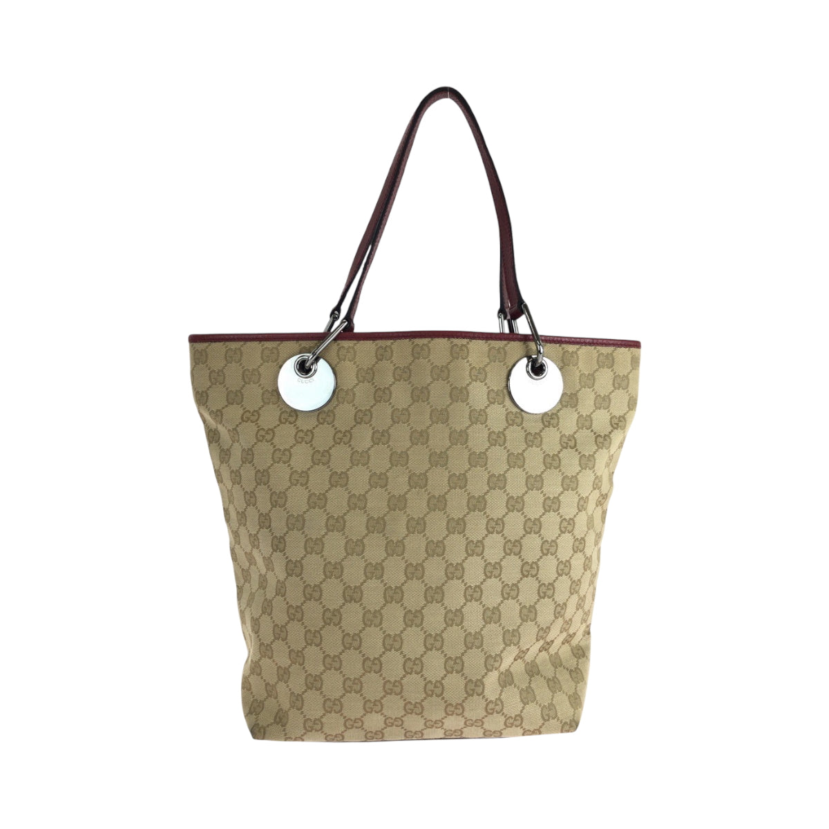 Gucci GG Canvas Beige Tote Bag 5