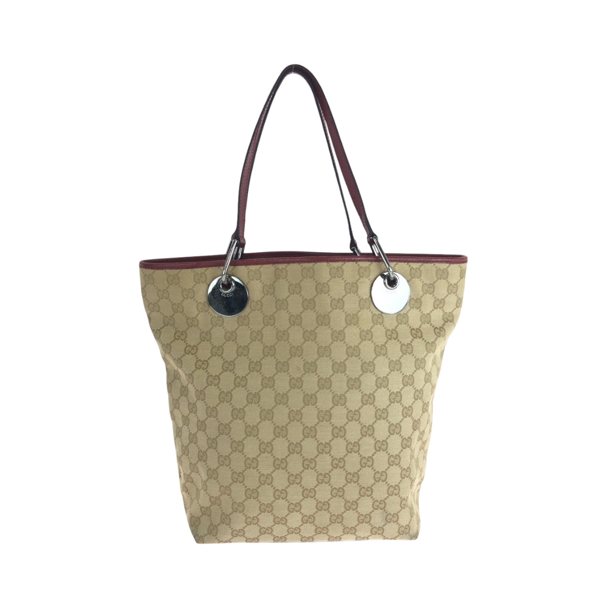 Gucci GG Canvas Beige Tote Bag 5