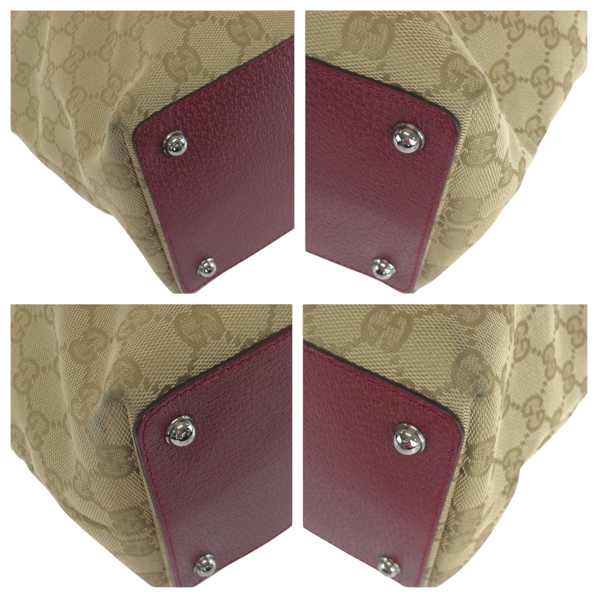 Gucci GG Canvas Beige Tote Bag 5