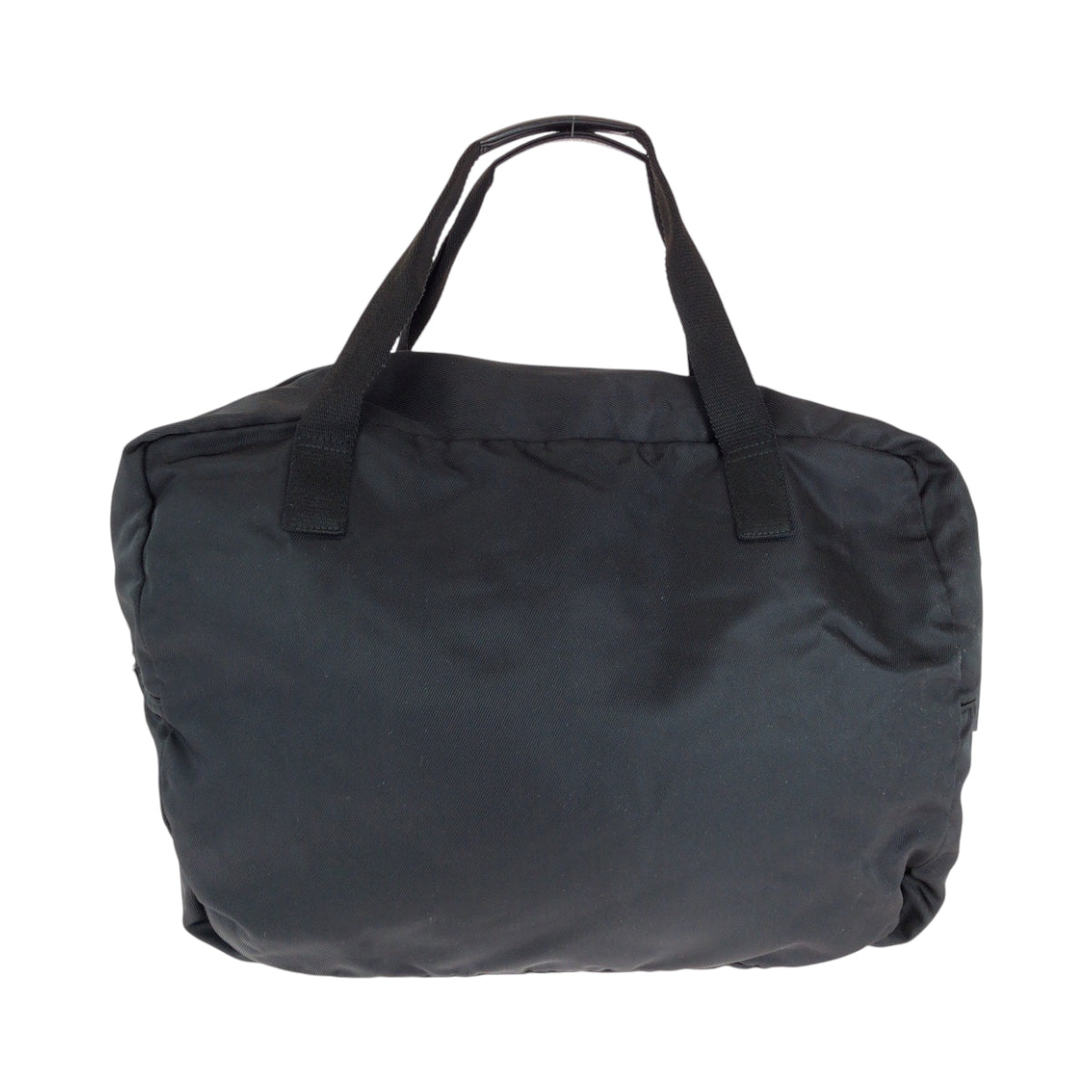 Gucci Boston Duffel 012 SilverMetal Nylon Black Handbag