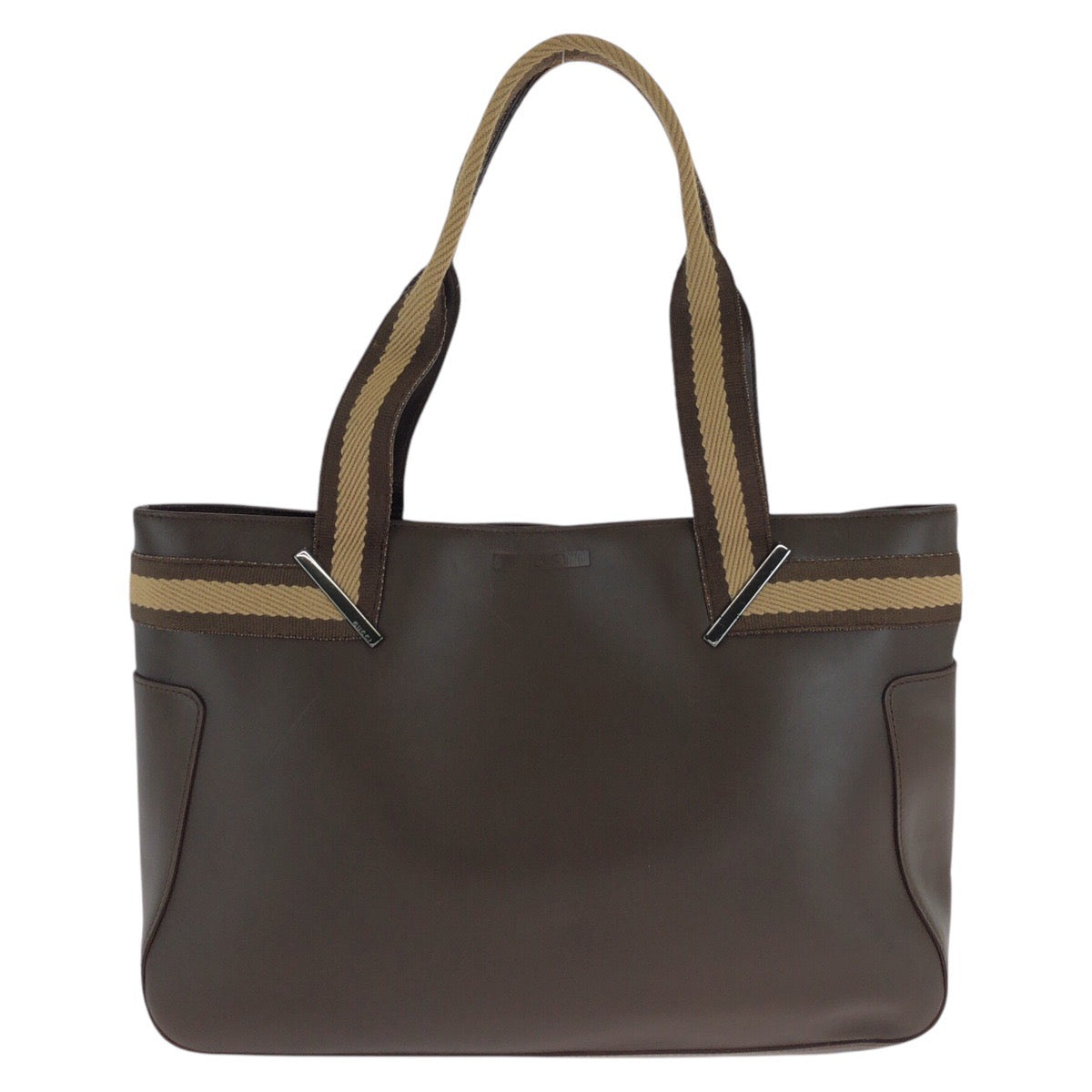 Gucci 002 Sherry line Leather Brown Shoulder Bag