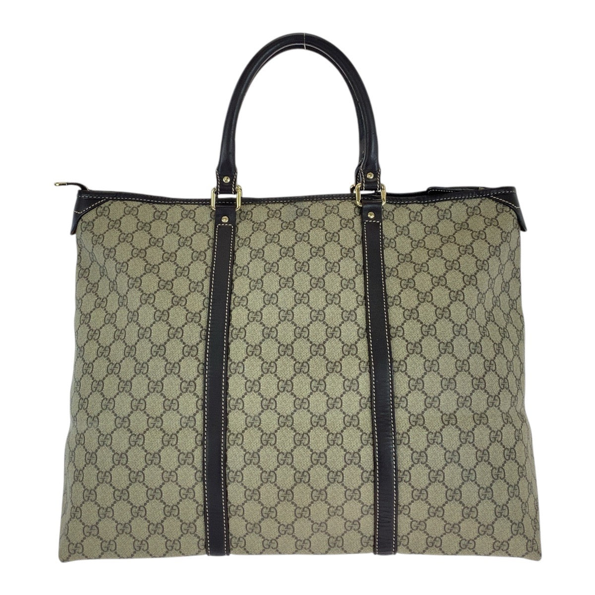 Gucci Supreme 2Way Tote Bag Leather Canvas