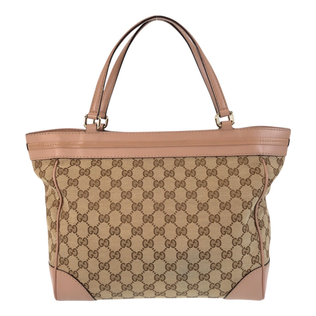Gucci GG Mayfair Canvas Beige Tote Bag