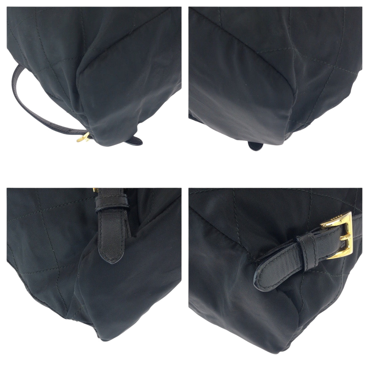 Backpack K Goldmetal Backpack Backpack Test Triangle Nylon Black