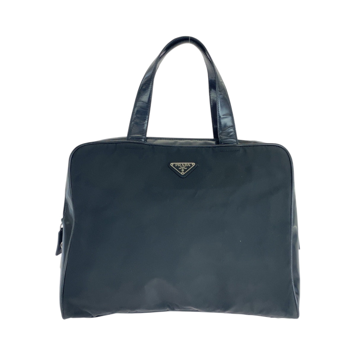 Tote Bag Silvermetal Tote Bag Handbag Test Nylon Black