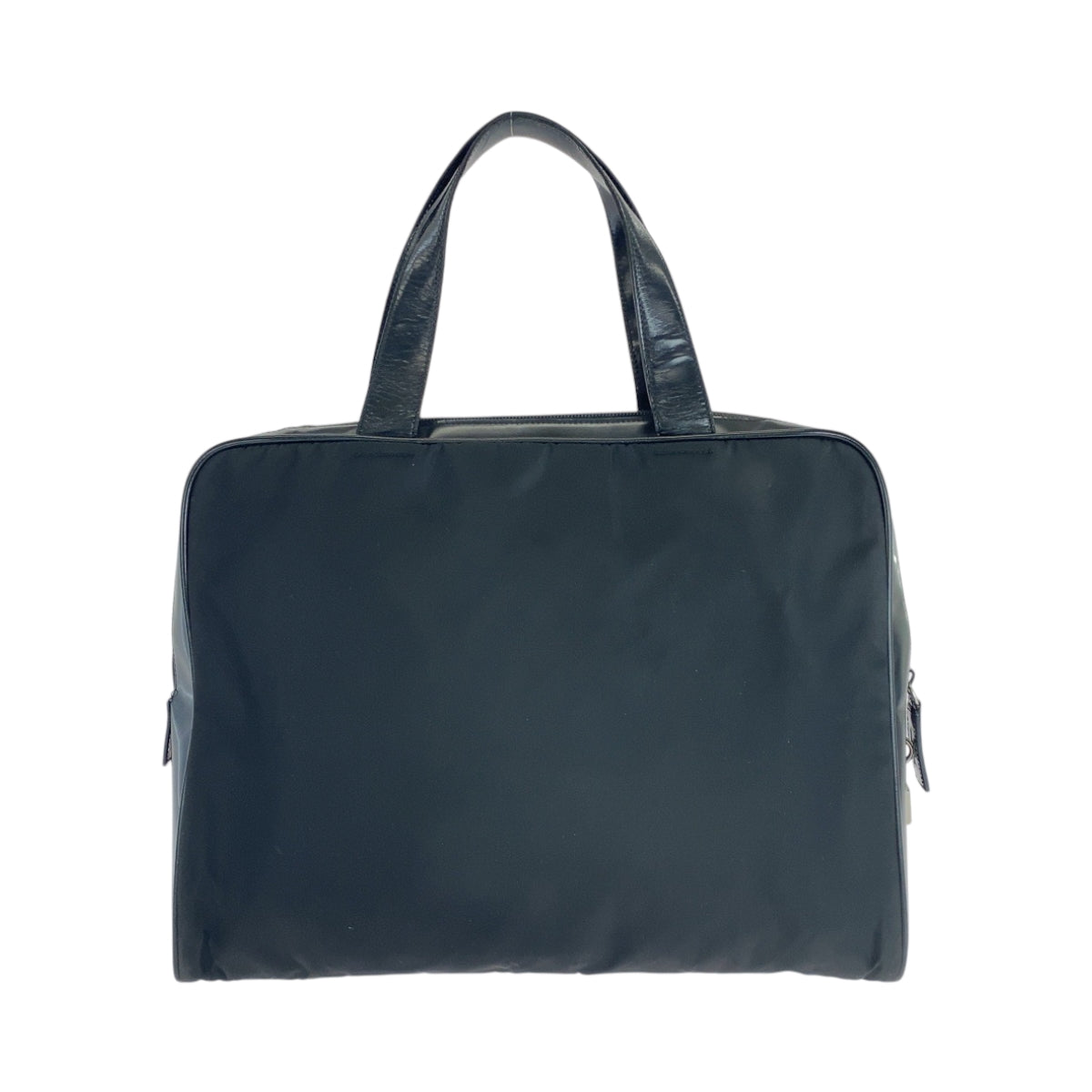 Tote Bag Silvermetal Tote Bag Handbag Test Nylon Black